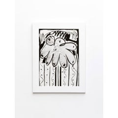 “Abstraction”Painting by Pasacal Simonpietri, 1995