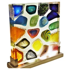 Abstracts Sculptures Lighting Monolith Murano Glass