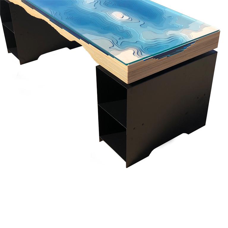kylling atom Kong Lear Abyss Desk by Christopher Duffy for Duffy London For Sale at 1stDibs