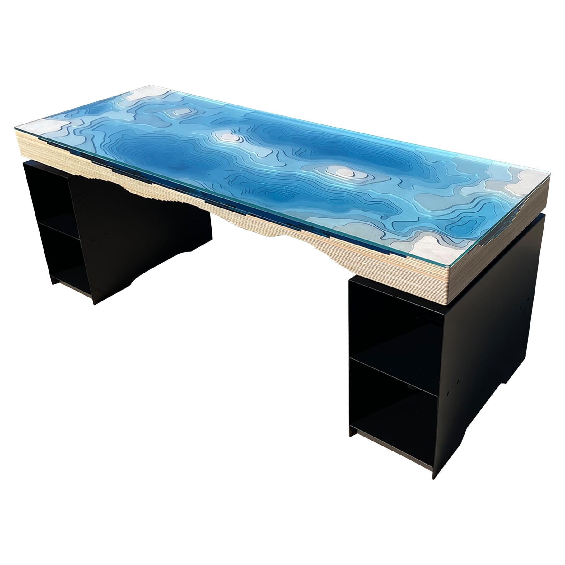 Abyss Desk by Christopher Duffy for Duffy London