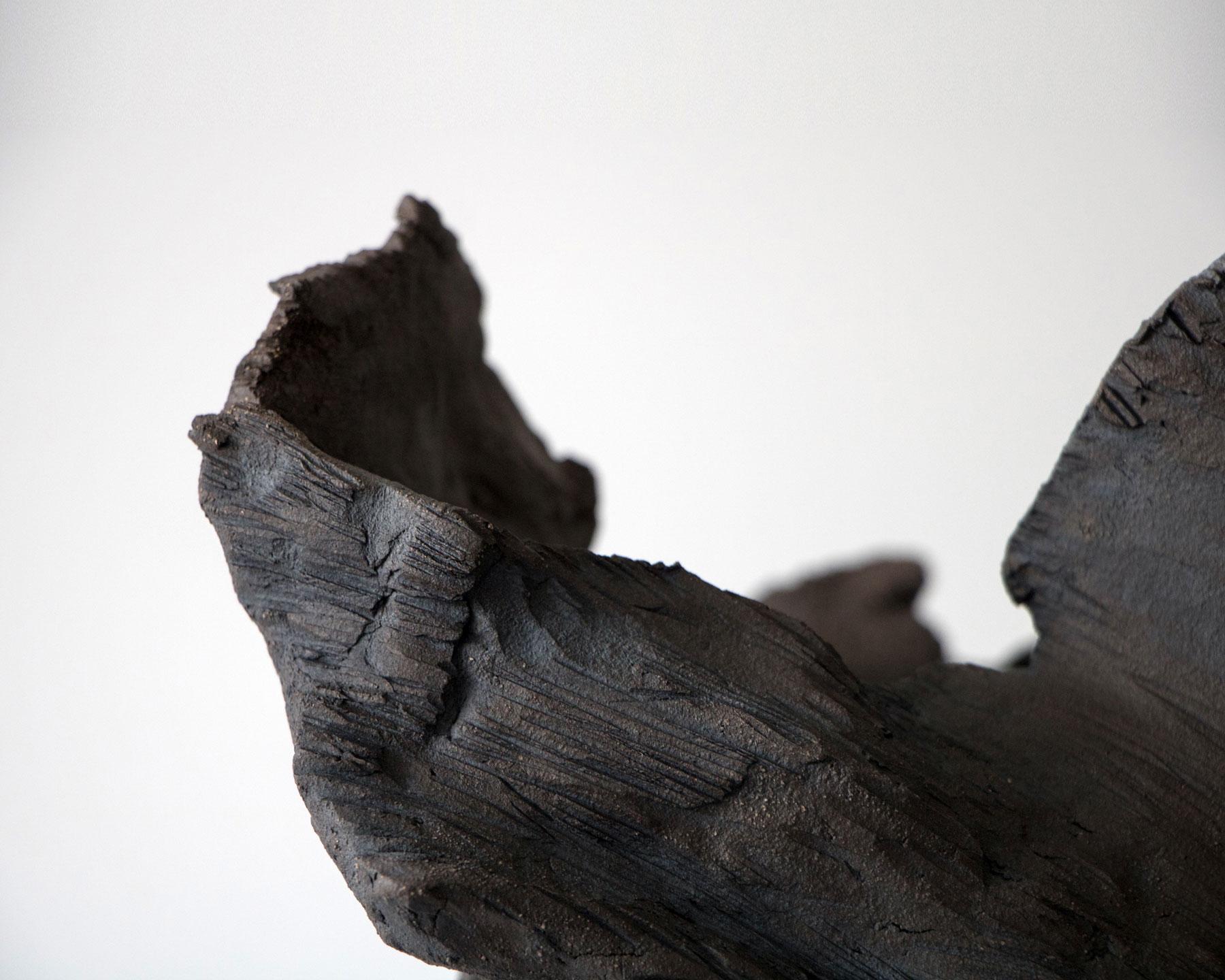 Hand-Crafted Abyss No. 17 Sculptural Vessel by Ceren Gürkan For Sale