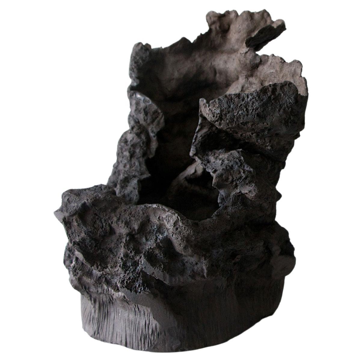 Abyss No. 19 Sculptural Vessel by Ceren Gürkan For Sale