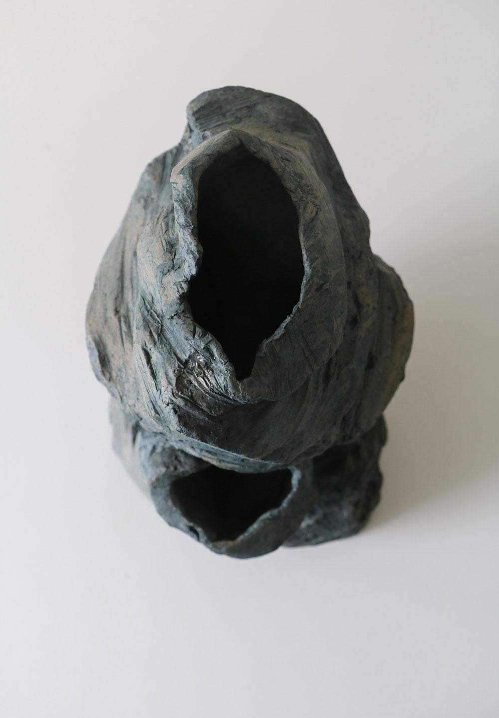 Post-Modern Abyss No. 9 Sculptural Vessel by Ceren Gürkan For Sale