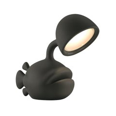 Lampe de table Abyss en polyéthylène recyclable noir par Dai Sugasawa