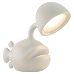 Abyss Table Lamp in Ivory Recyclable Polyethylene by Dai Sugasawa