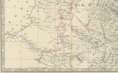 Abyssinia and Upper Nubia, 1903 - Detailed Map of the Horn of Africa Region