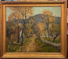 A. C. Goodwin, "Fall Landscape" American Impressionist Landscape