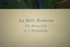 "La Belle Bretonne" Print After A.C. Warshawsky
