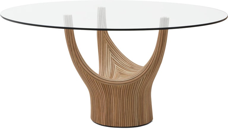 Acacia Dining Table, Kenneth Cobonpue In New Condition For Sale In Geneve, CH