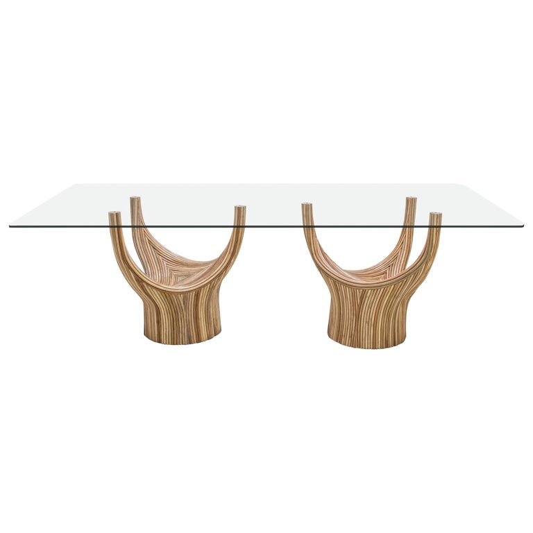 Acacia Dining Table, Kenneth Cobonpue For Sale