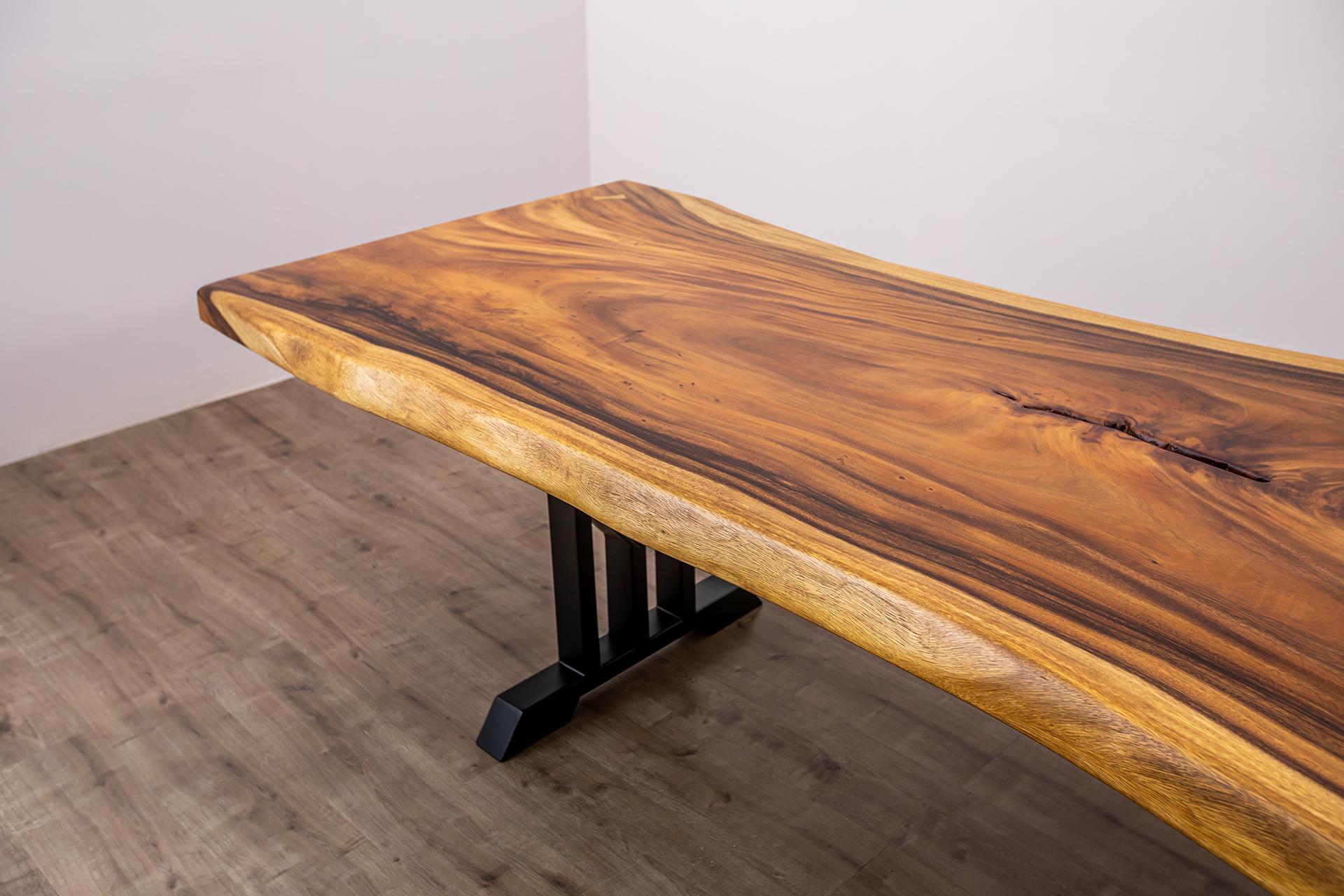 acacia slab table