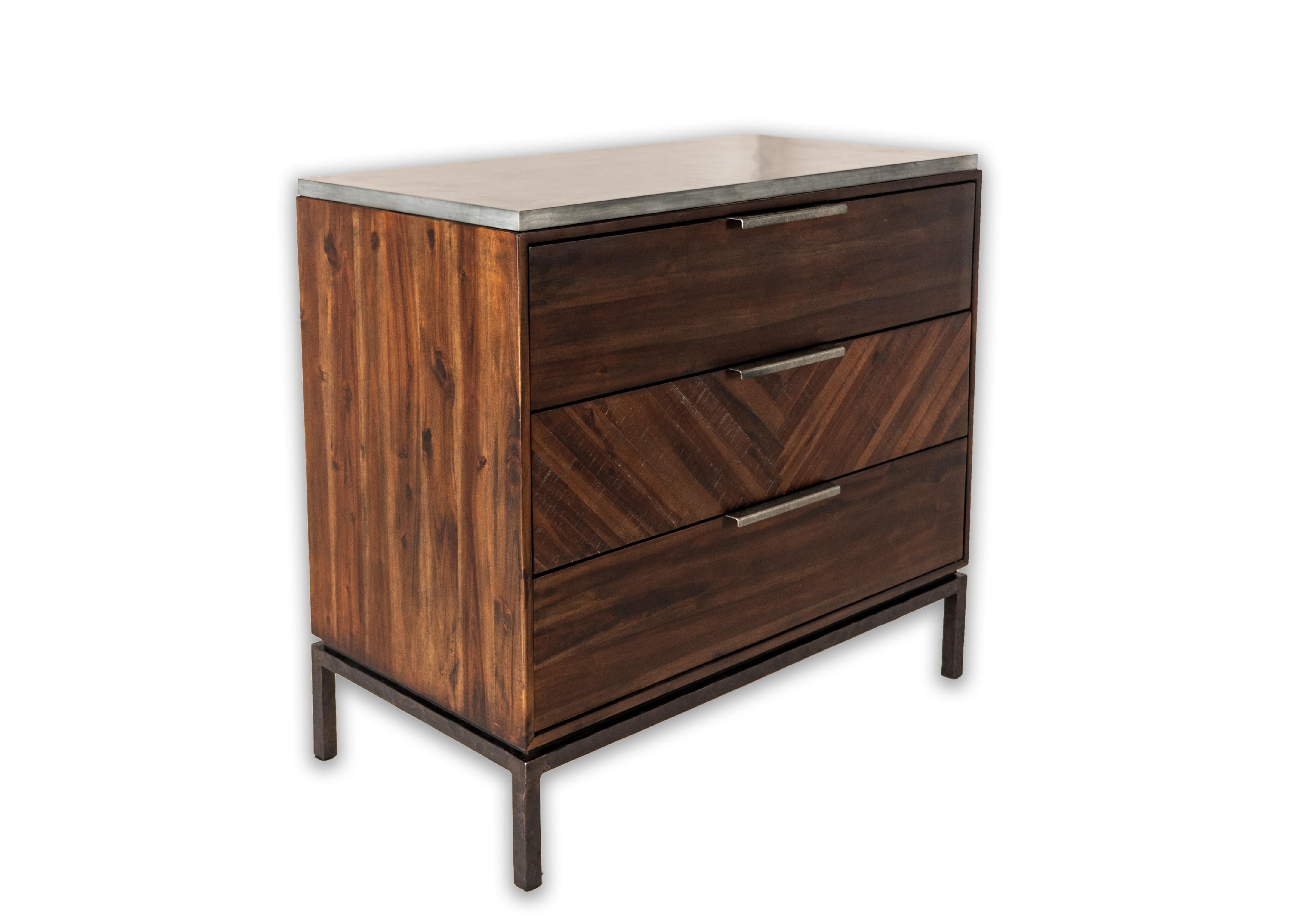 chest of drawers acacia