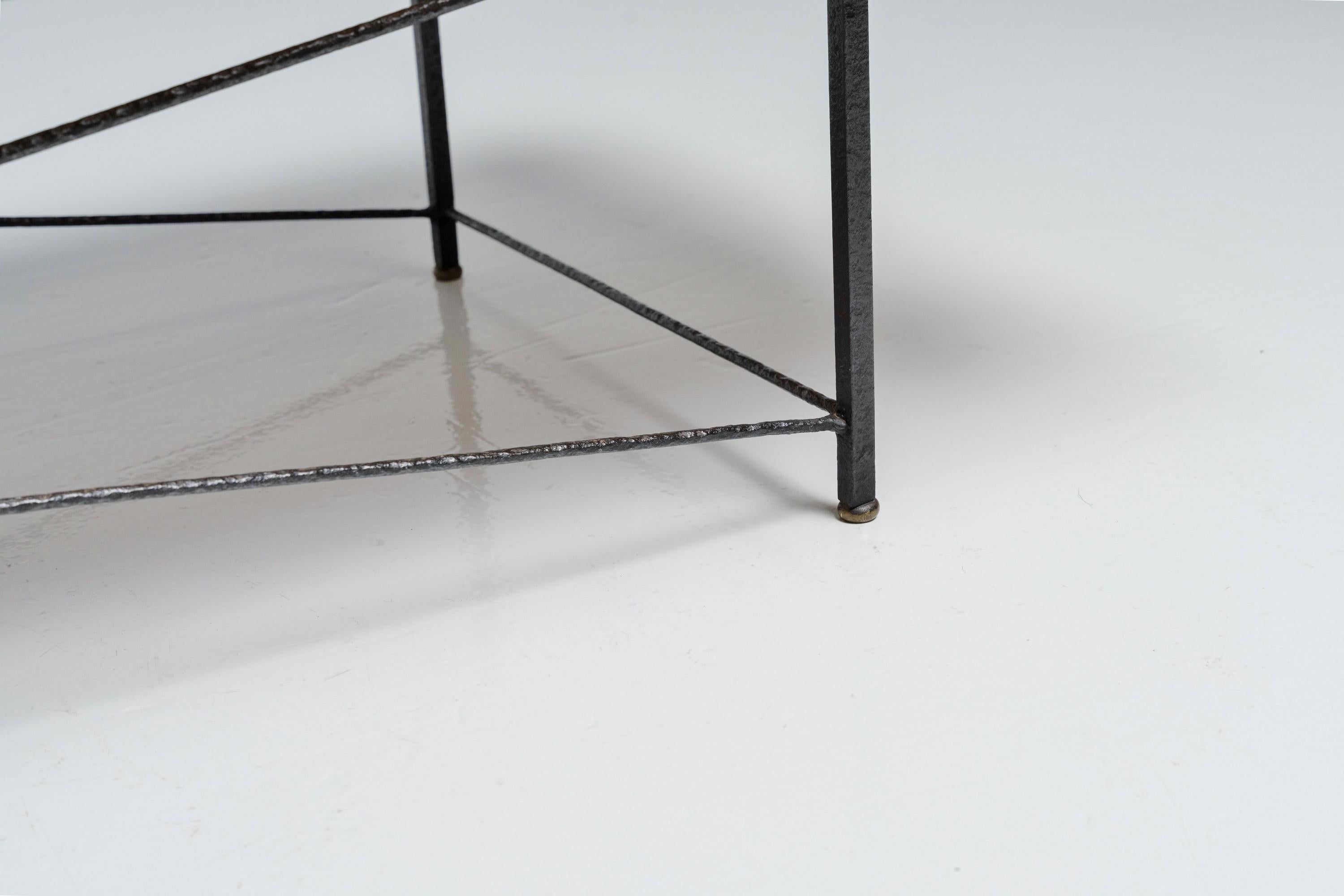 Banc à lattes unique d'Acacio Gil Borsoi du Brésil, années 1950 en vente 4
