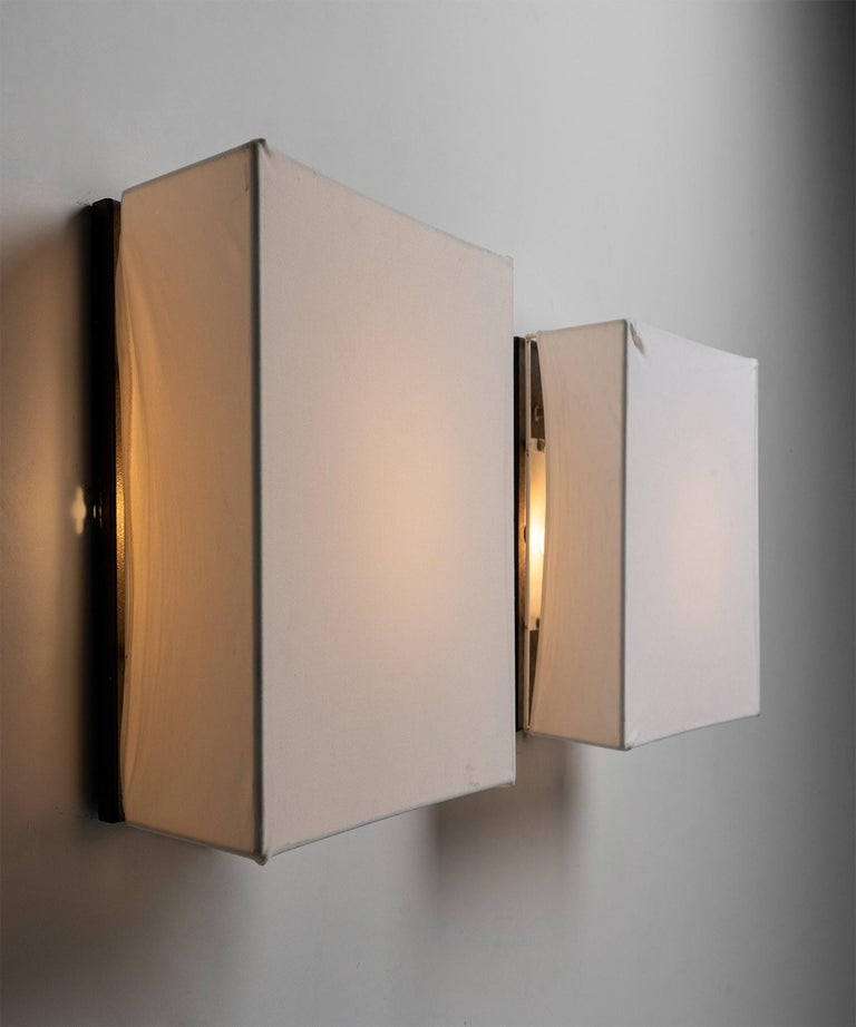 “Academia” Wall Light by Cini Boeri, Italy circa 1978 In Good Condition For Sale In Culver City, CA