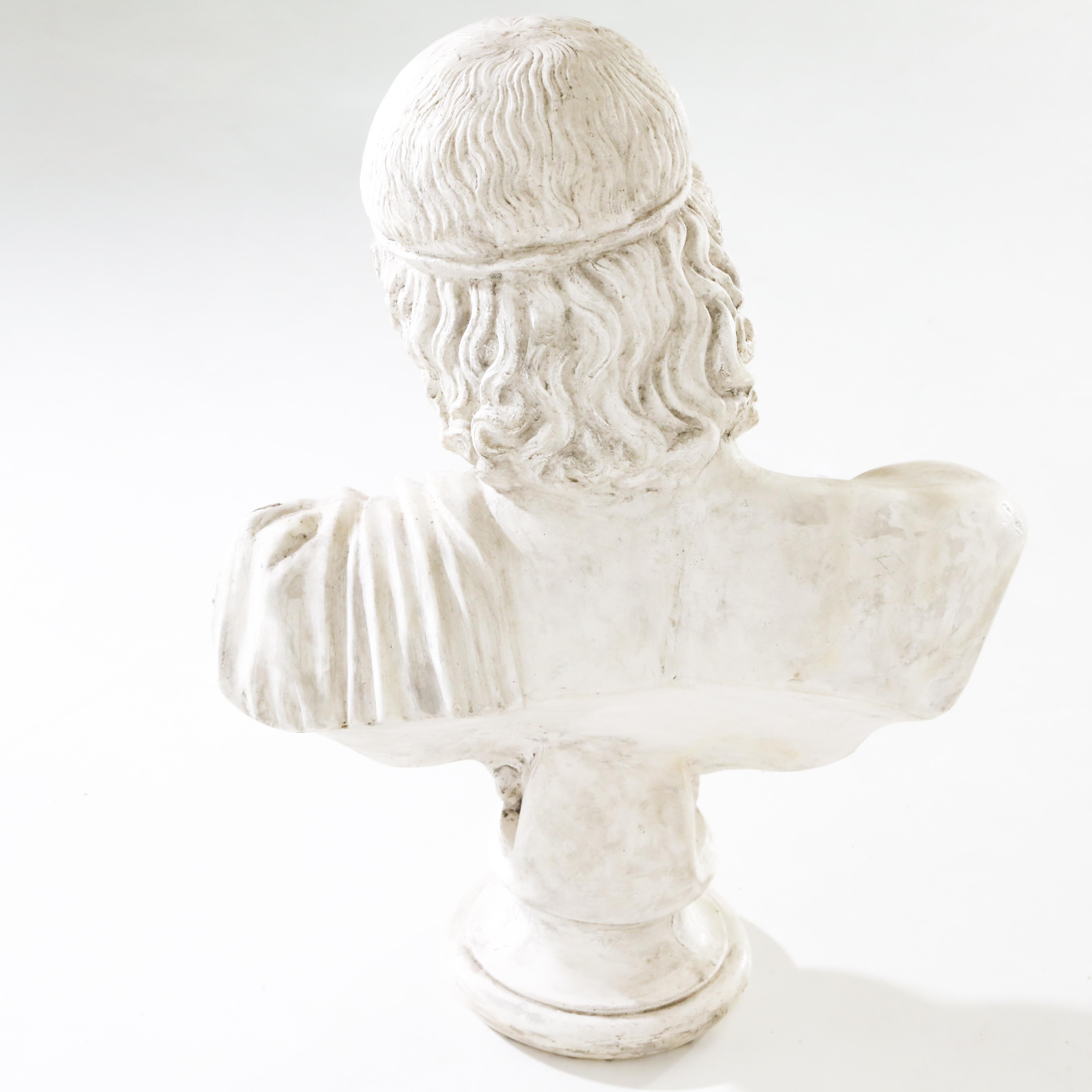 20th Century Academic Bust of a Philosopher For Sale