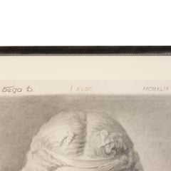 Academic Drawing, Latvia (Ussr) By Beda Dmitry, 1949