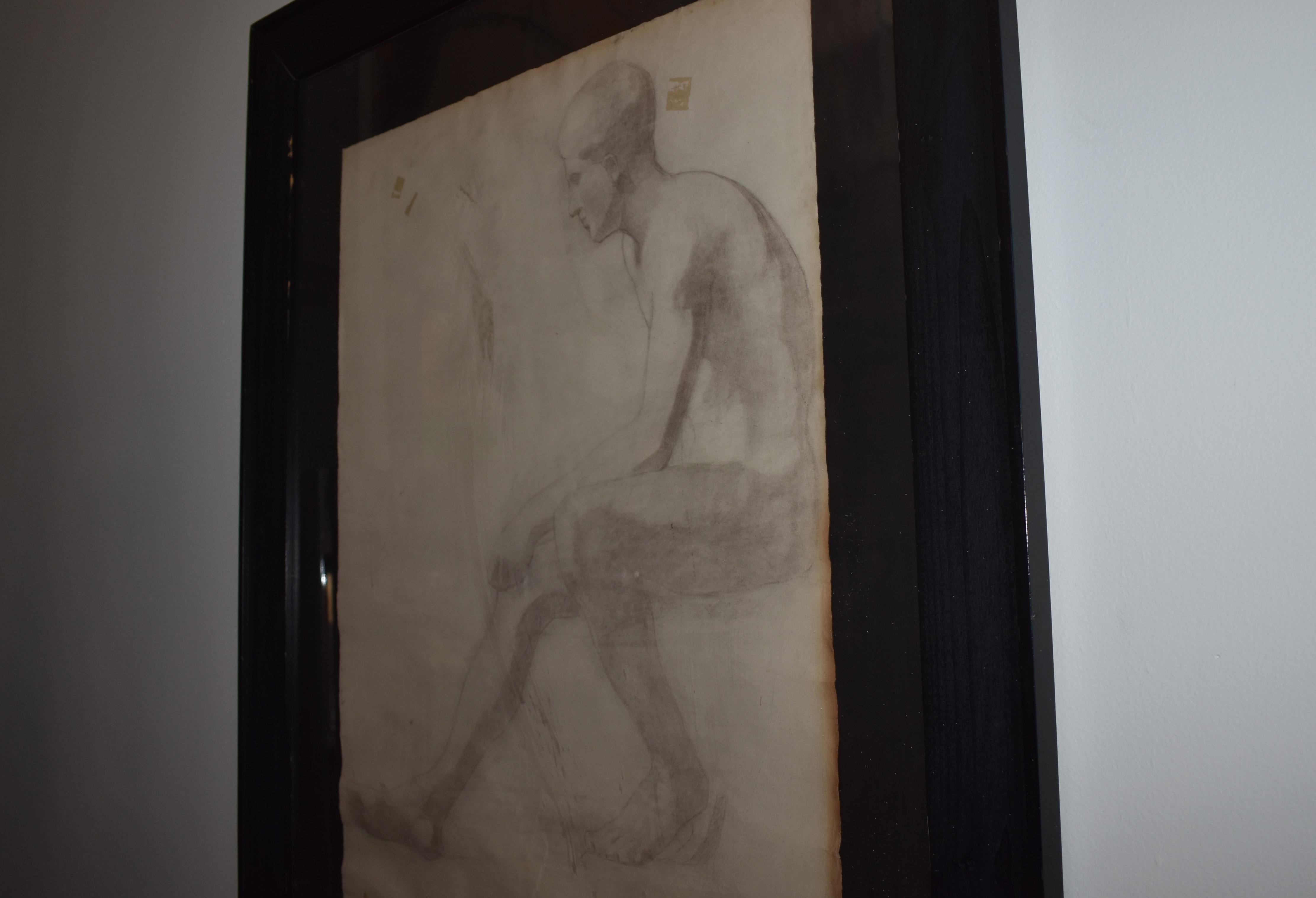 Early 20th Century Academic Male Nude Figure Studies For Sale
