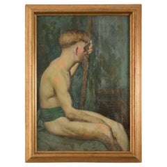Academic Painting of a Youth