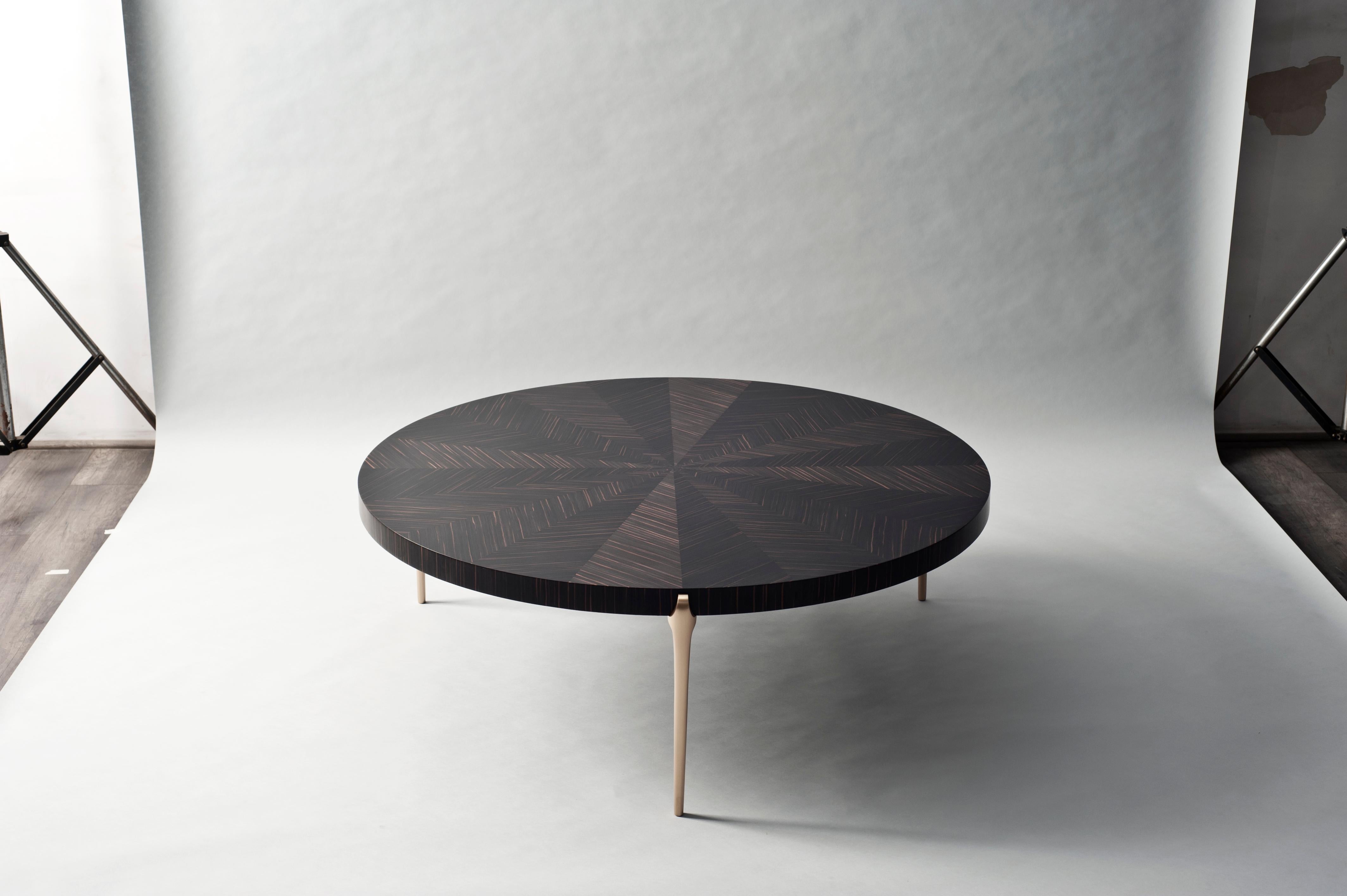 Indian Acantha Coffee Table by Demuro Das For Sale