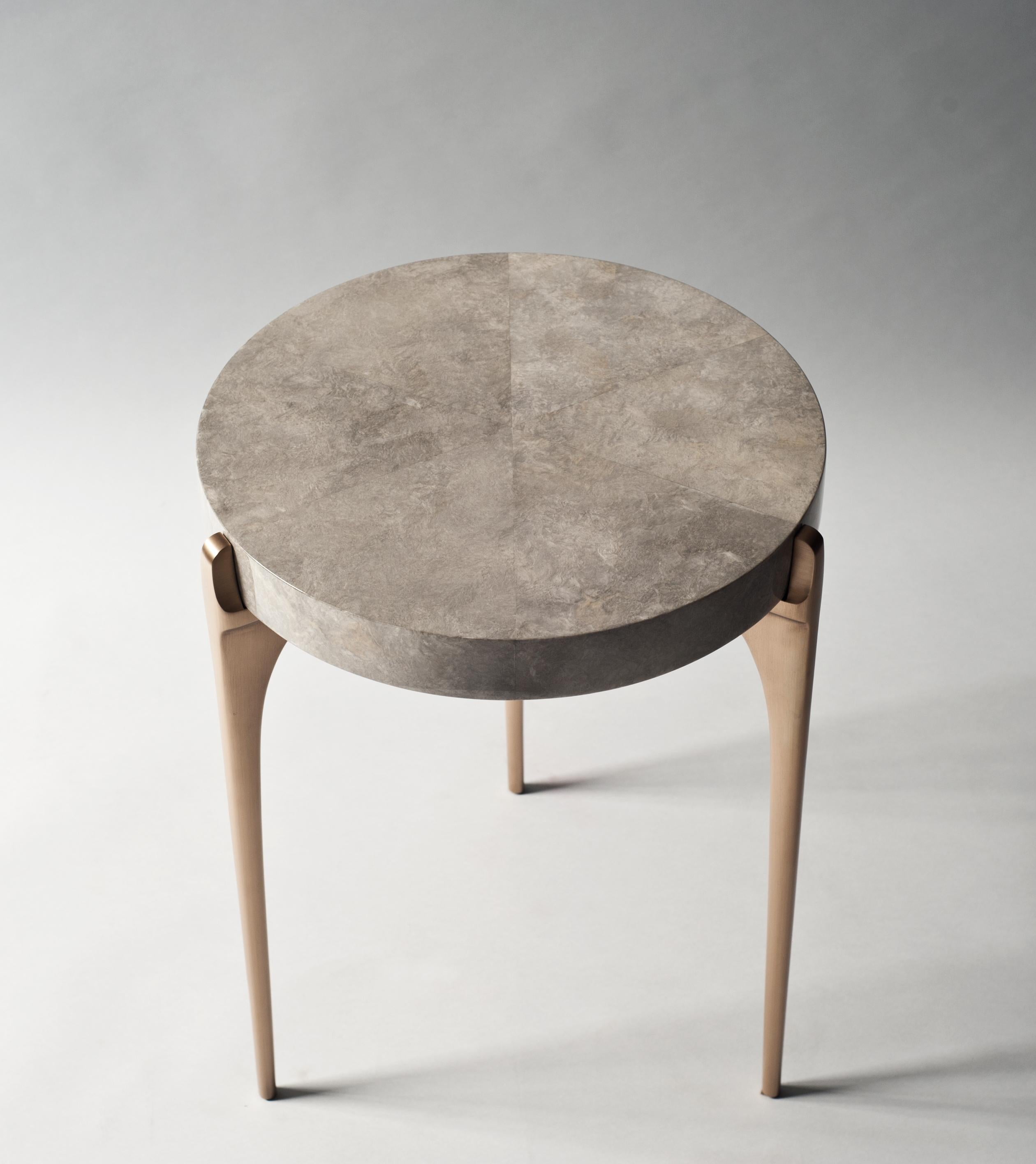 Indian Acantha Side Table by DeMuro Das