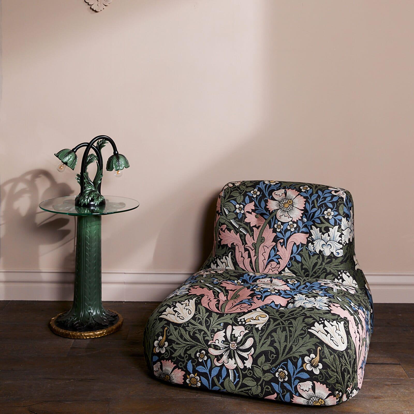 Chinese ACANTHUS Side Table - Verde