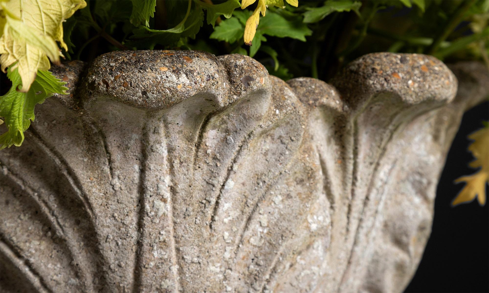 English Acanthus Urns, England, circa 1950