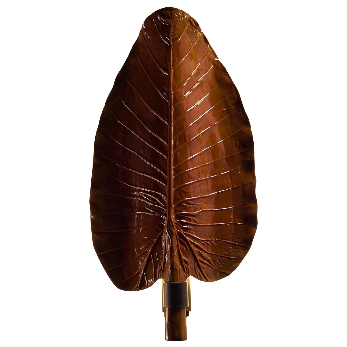 Acapulco Bronze Sconce For Sale