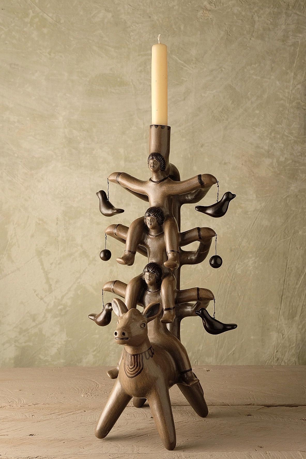Altro Acatlán Candleholder by Onora in vendita