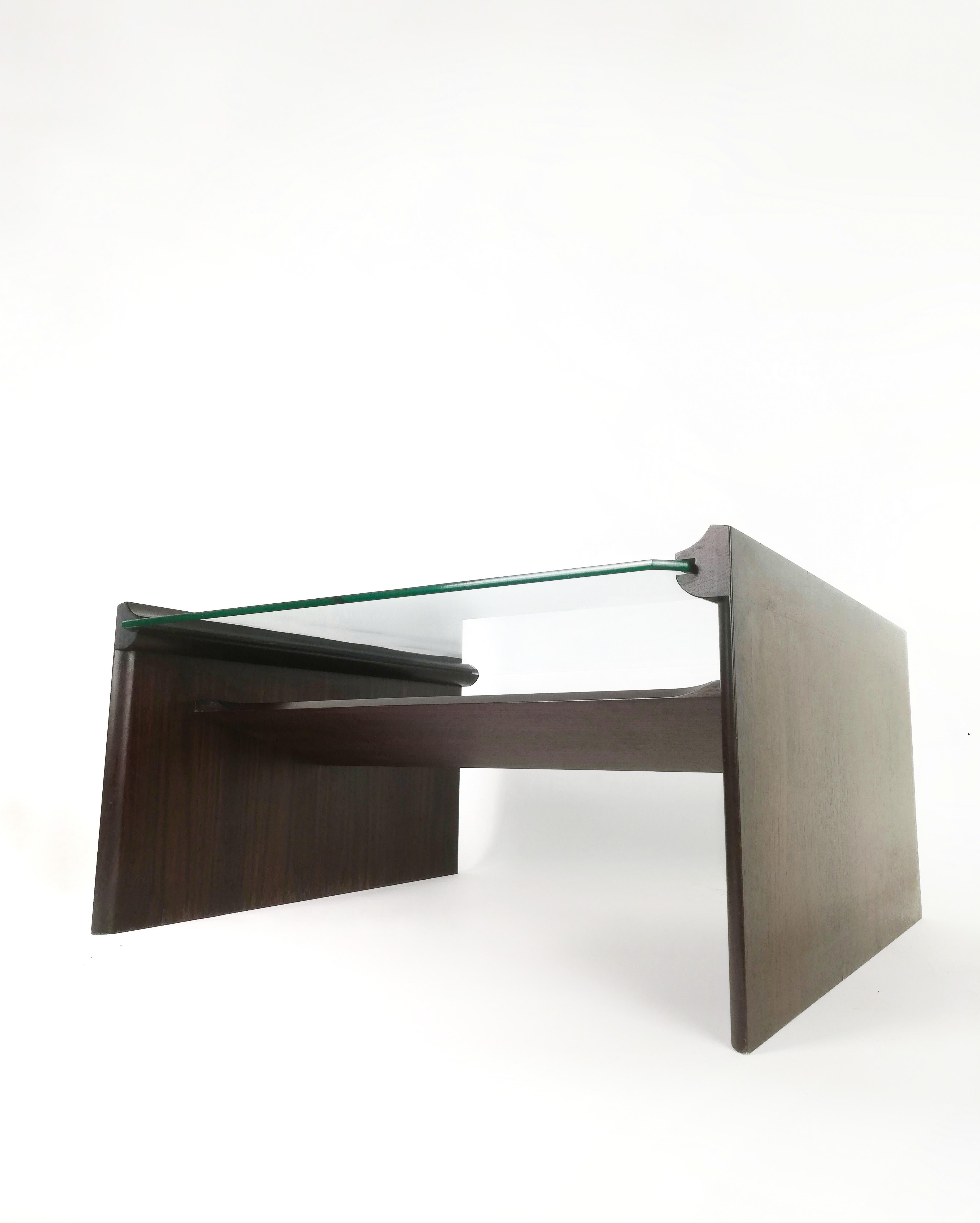 Acca coffe table designed by Kazuhide Takahama for Gavina, Italy 1970s For Sale 1