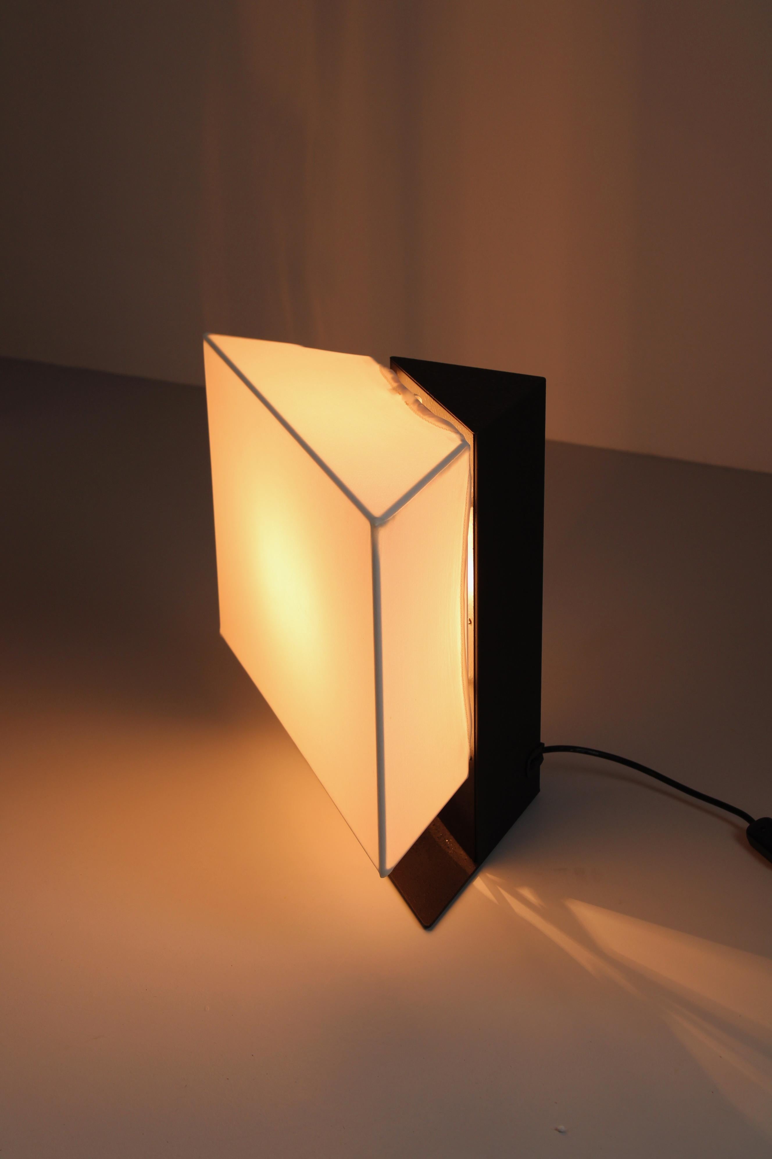 Mid-Century Modern Accademia table lamp by Cini Boeri for Artemide, 1978 For Sale