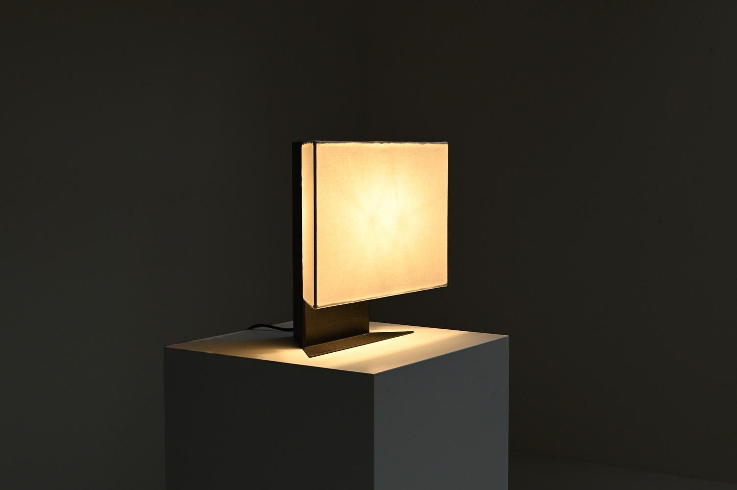 Late 20th Century Accademia table lamp from Cini Boeri for Artemide, 1970s Italy. For Sale