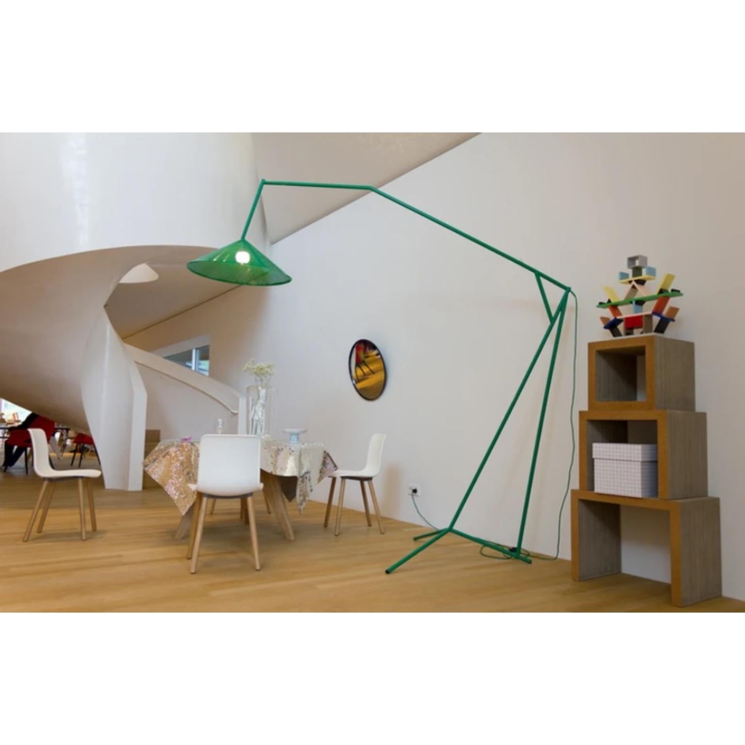 Olandese Accaio Stage 2 Floor Lamp by Max Lipsey in vendita