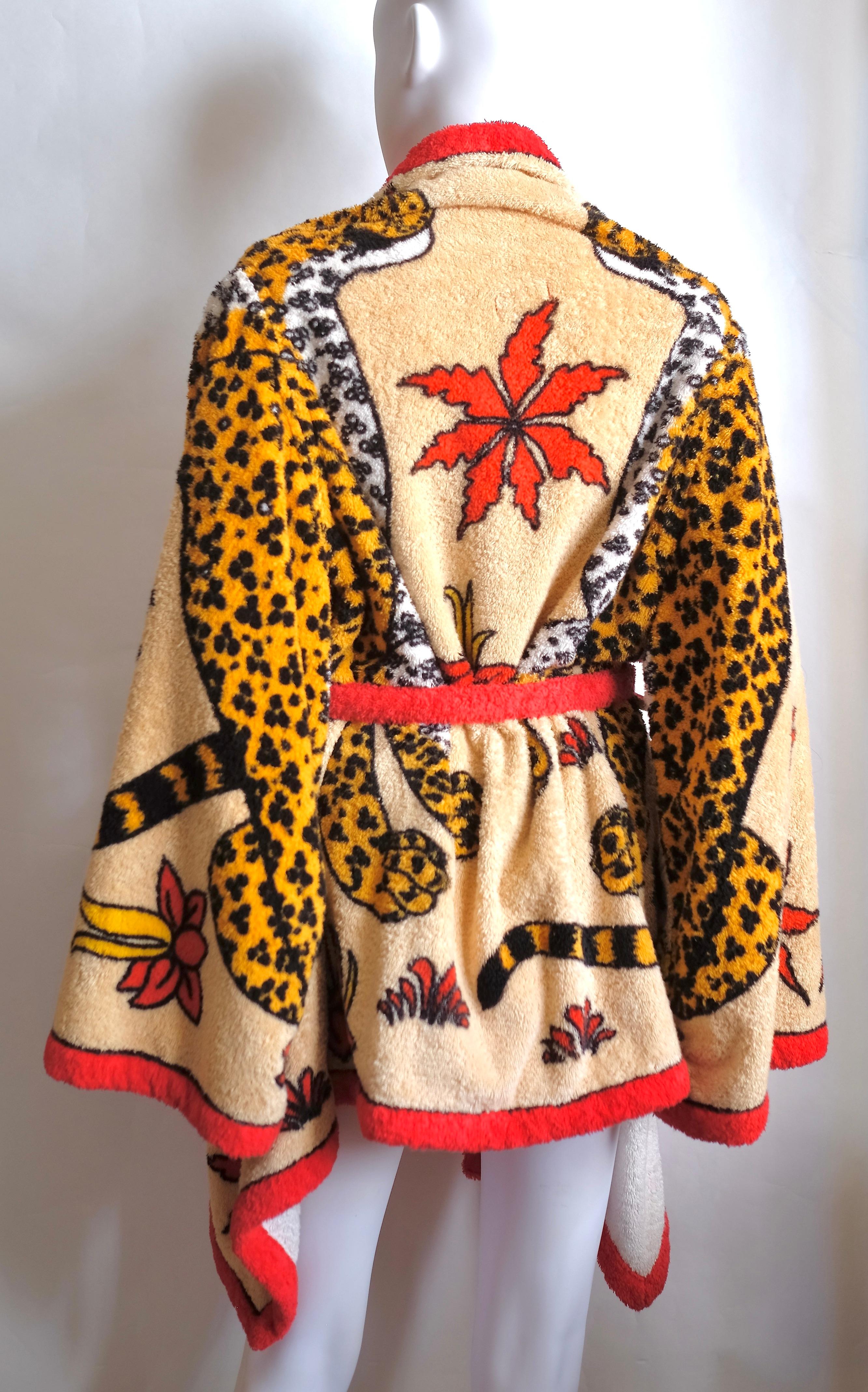 Hermès bathrobe In Excellent Condition For Sale In Padova, IT