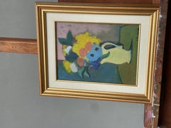 Accardi, Dipinto Fiori, Natura Morta, Painting, xx Secolo, Italia