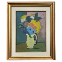 Accardi – Dipinto fiori – Natur morta – Gemälde – xx secolo – Italien