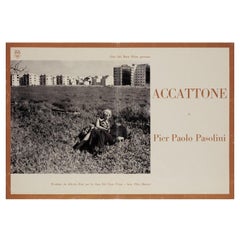 Accattone 1961 Italian Fotobusta Film Poster