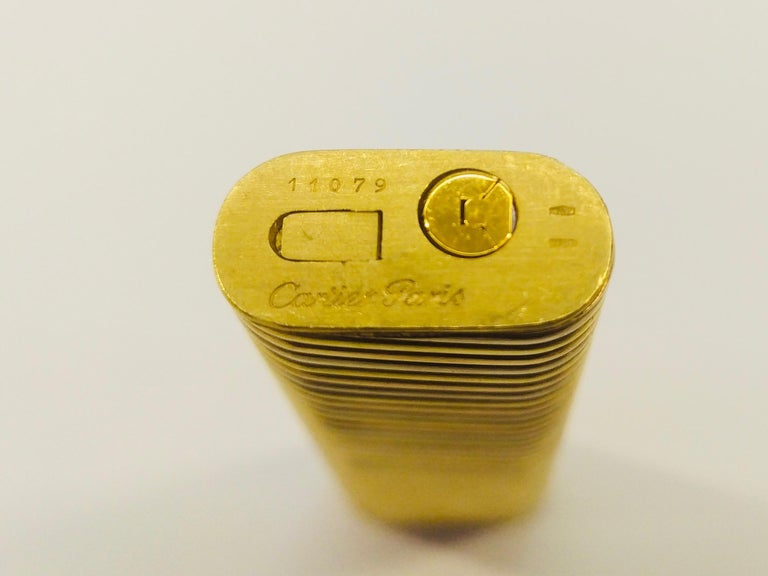 Feuerzeug Gelbgold Cartier Feuerzeug Seriennummer Le Must De