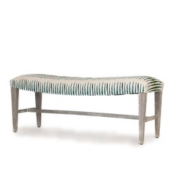 Accent Bench with Bowed Seat