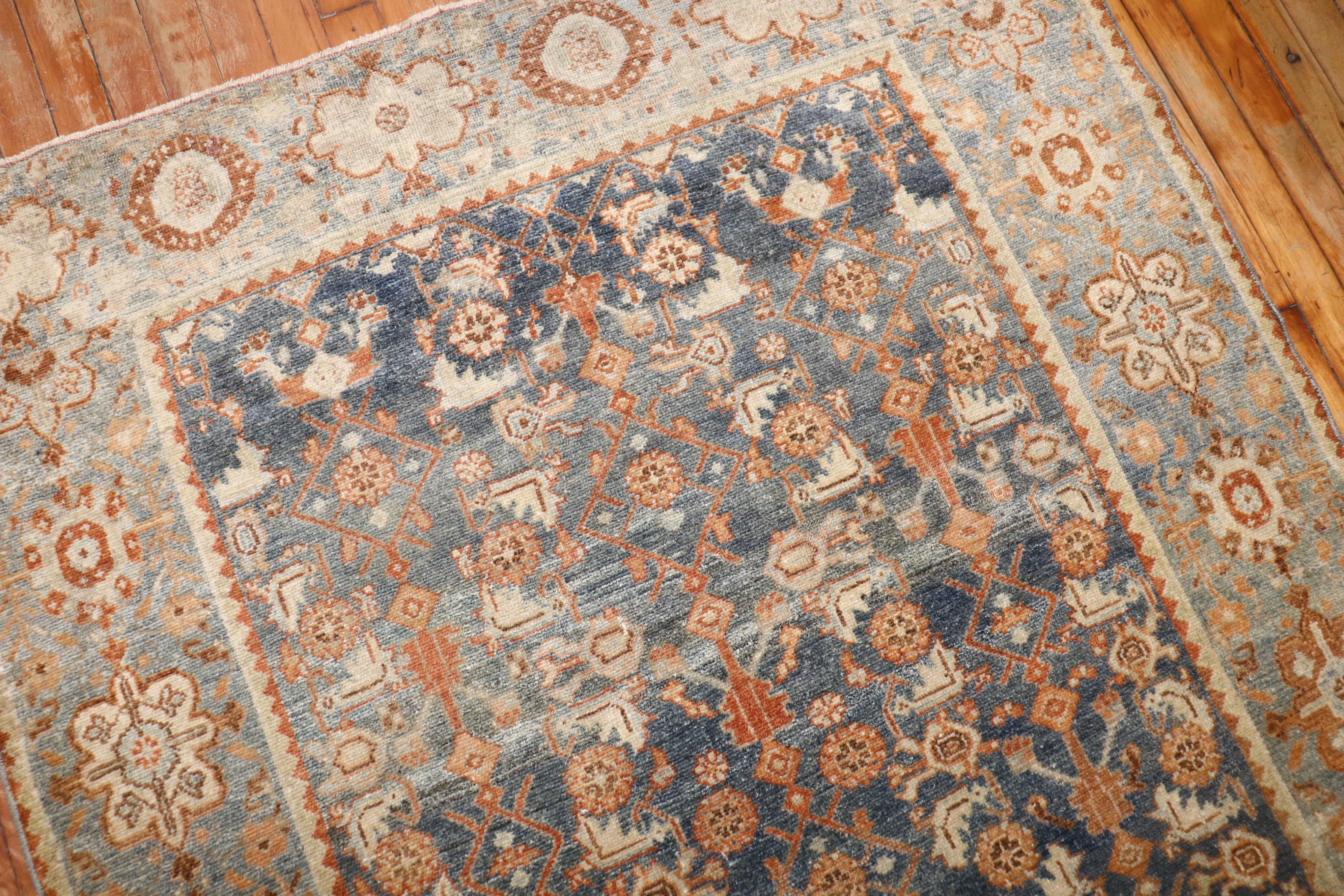 20th Century Accent Persian Malayer Rug For Sale