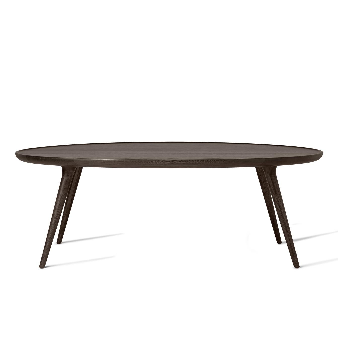 European Accent Round Table L FSC Certified Oak Sirka Grey Stain by Mater Design