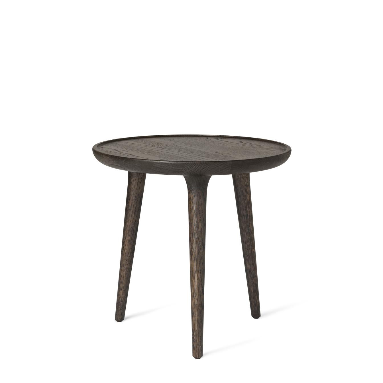 The Mater Accent Table is designed by the Danish architect duo Space Copenhagen and combines a sculptural and handcrafted aesthetic. Following along the same bloodline as the highly successful 2009 Mater High Stool, the Accent collection consists of