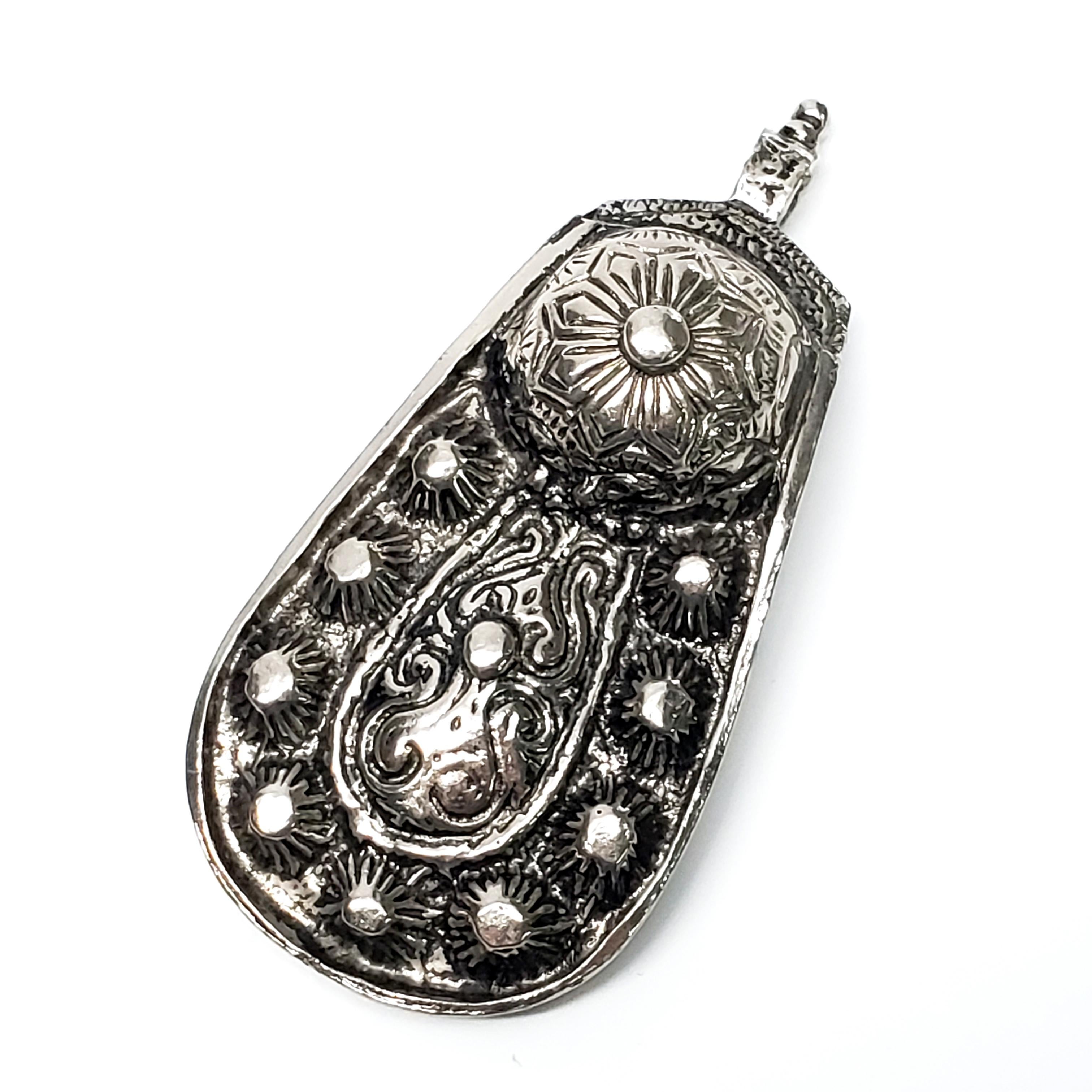 Women's Accessocraft Silver Tone Pendant For Sale