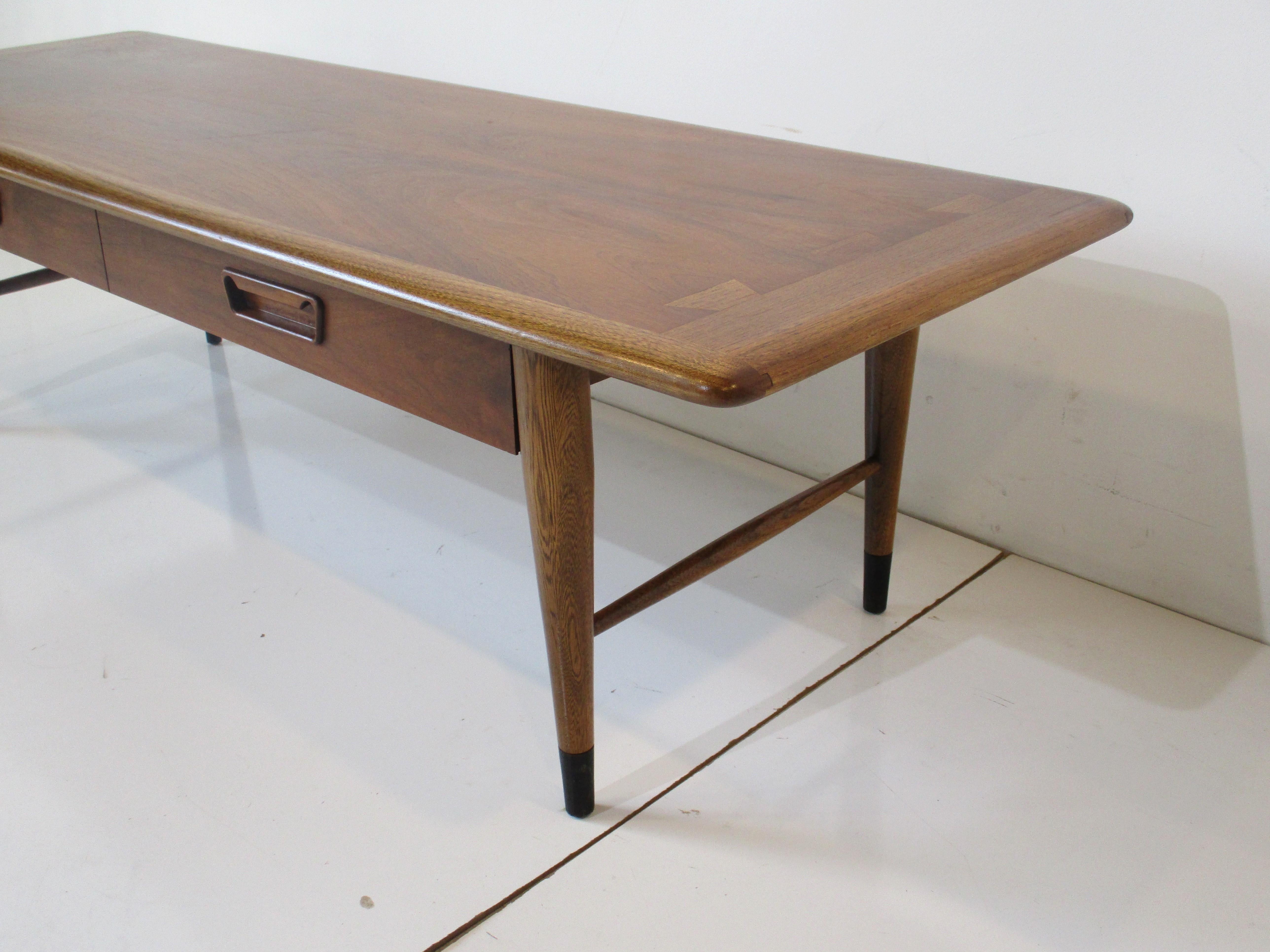 Acclaim Lane Dovetail Coffee Table with Drawer by Andre Bus 1