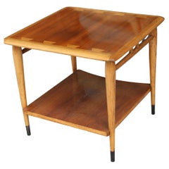 Acclaim Series 900 Walnut Side Table by Andre Bus for Lane