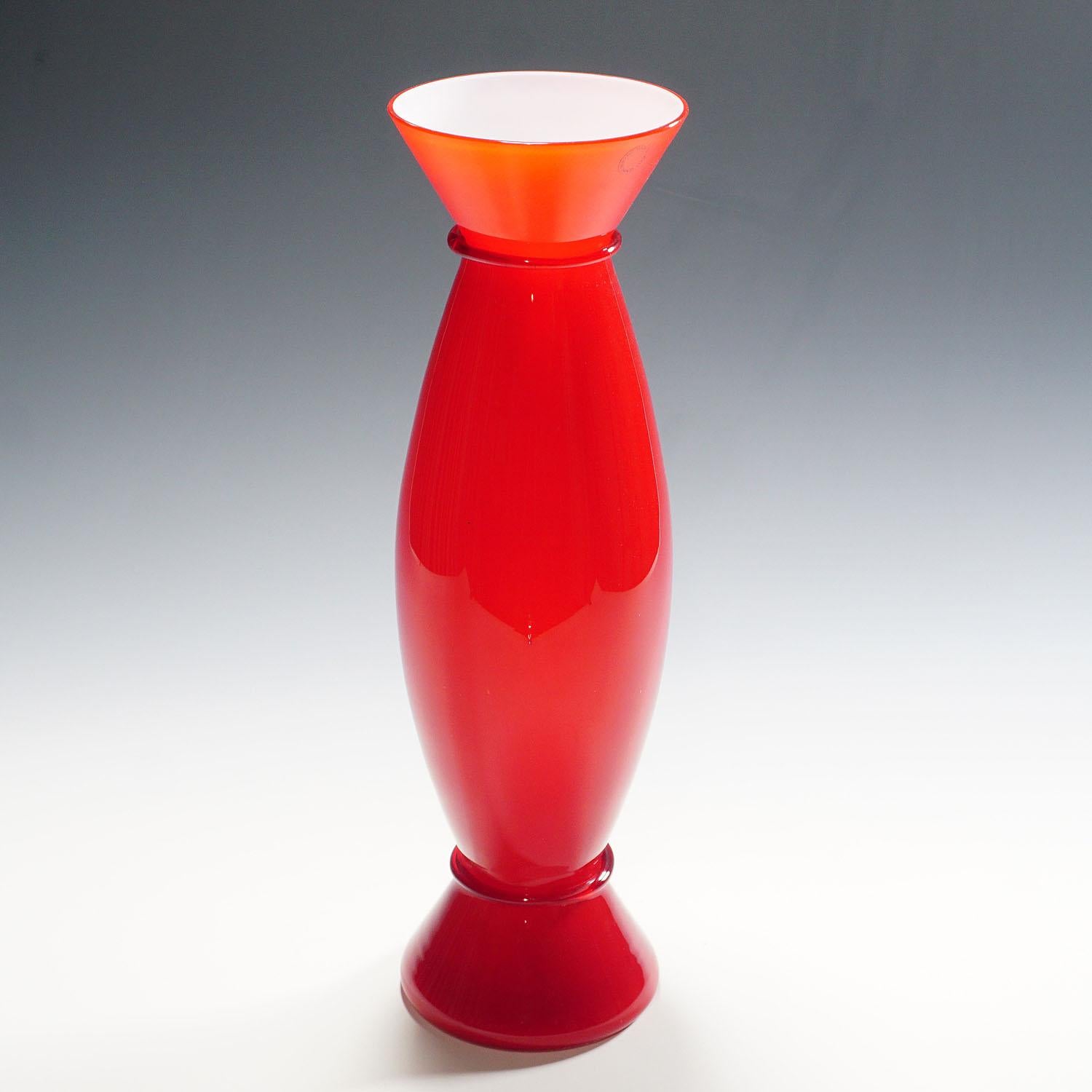 Acco Vases by Alessandro Mendini for Venini, Murano Set of Three In Good Condition For Sale In Berghuelen, DE