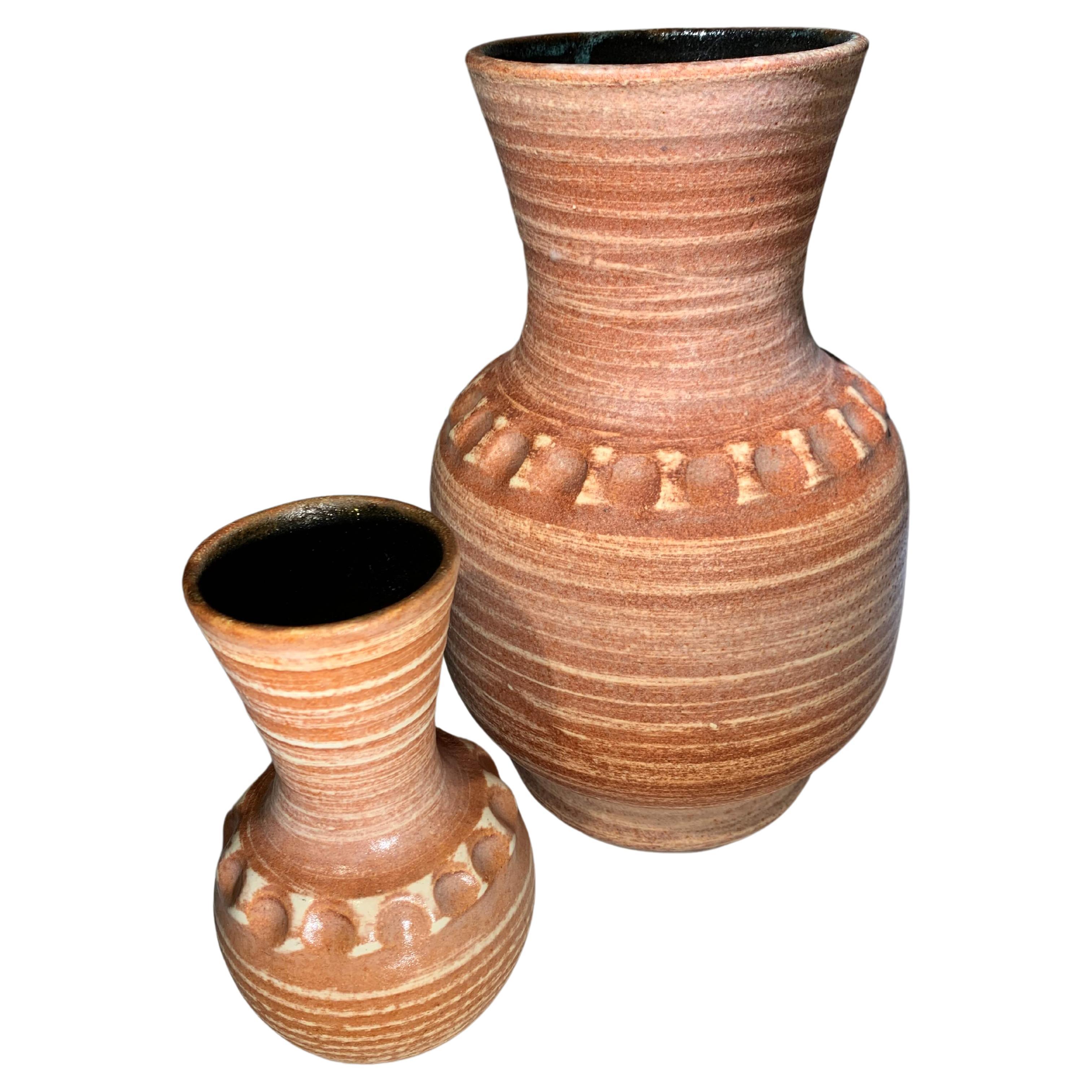 Accolay  2 vases For Sale