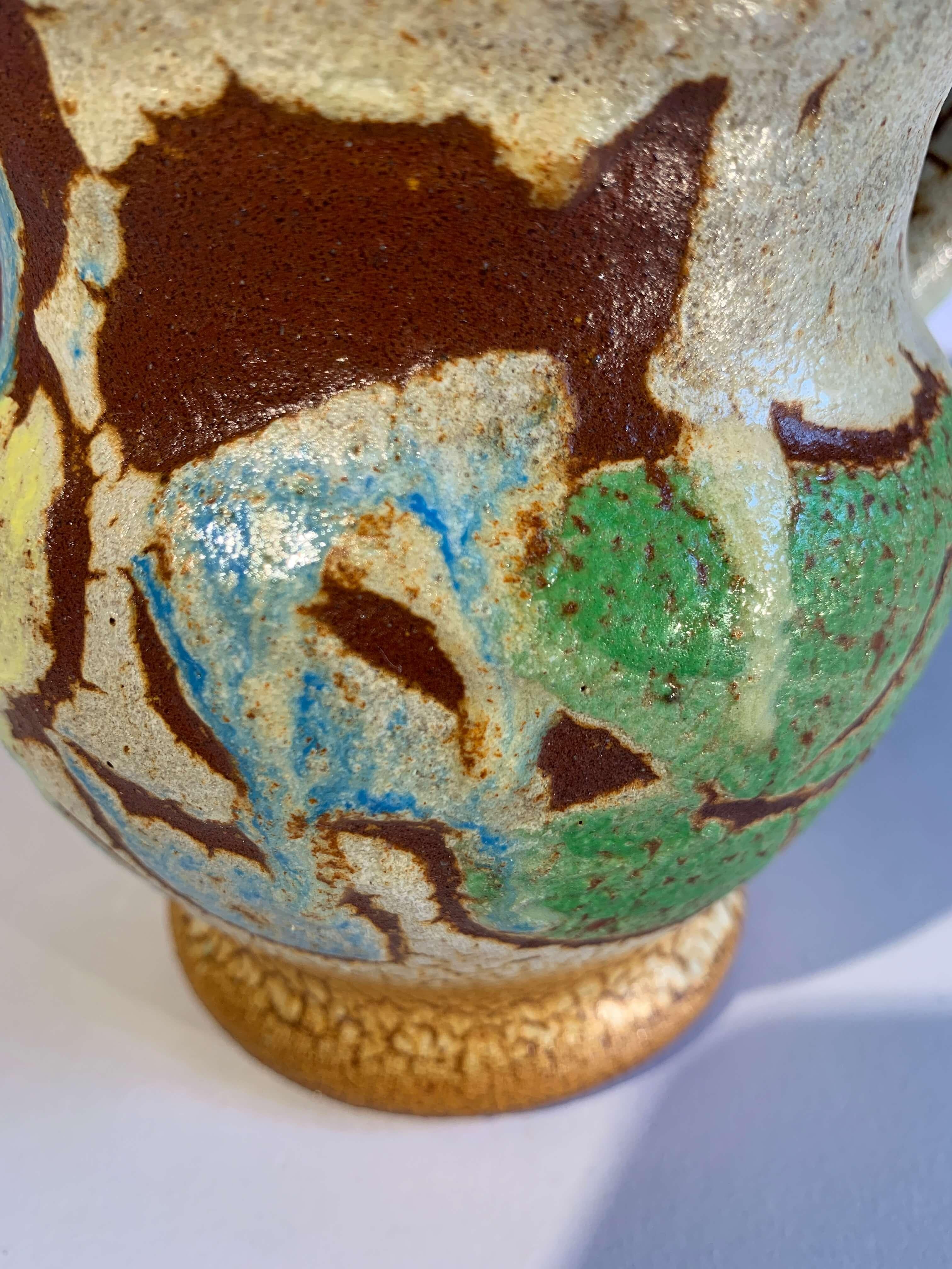 Accolay Keramikkrug (Moderne der Mitte des Jahrhunderts) im Angebot