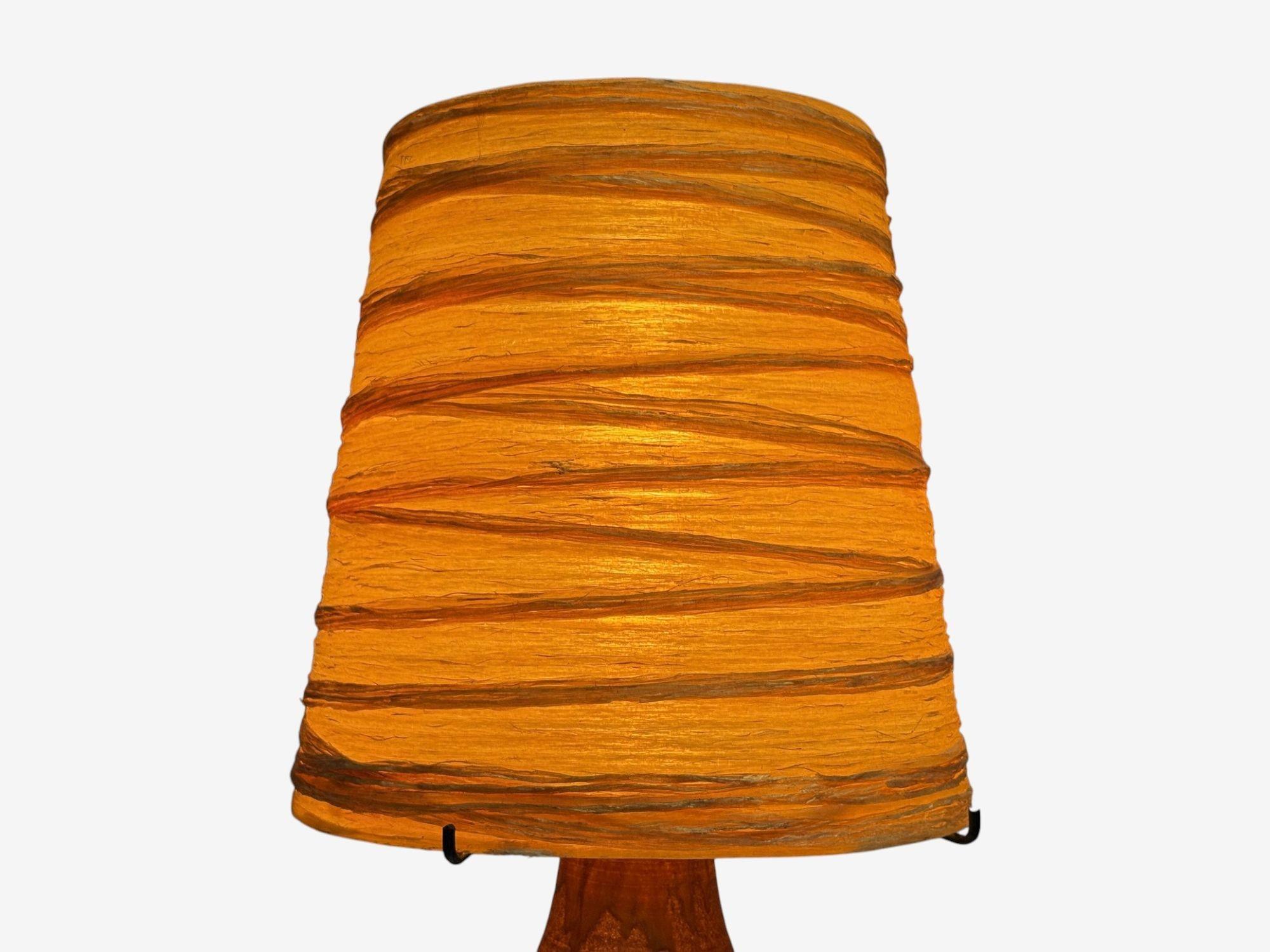 Accolay, Ceramica, Stained Glass, Resina filata, Lampada da tavolo, Francia, anni '60 in vendita 4