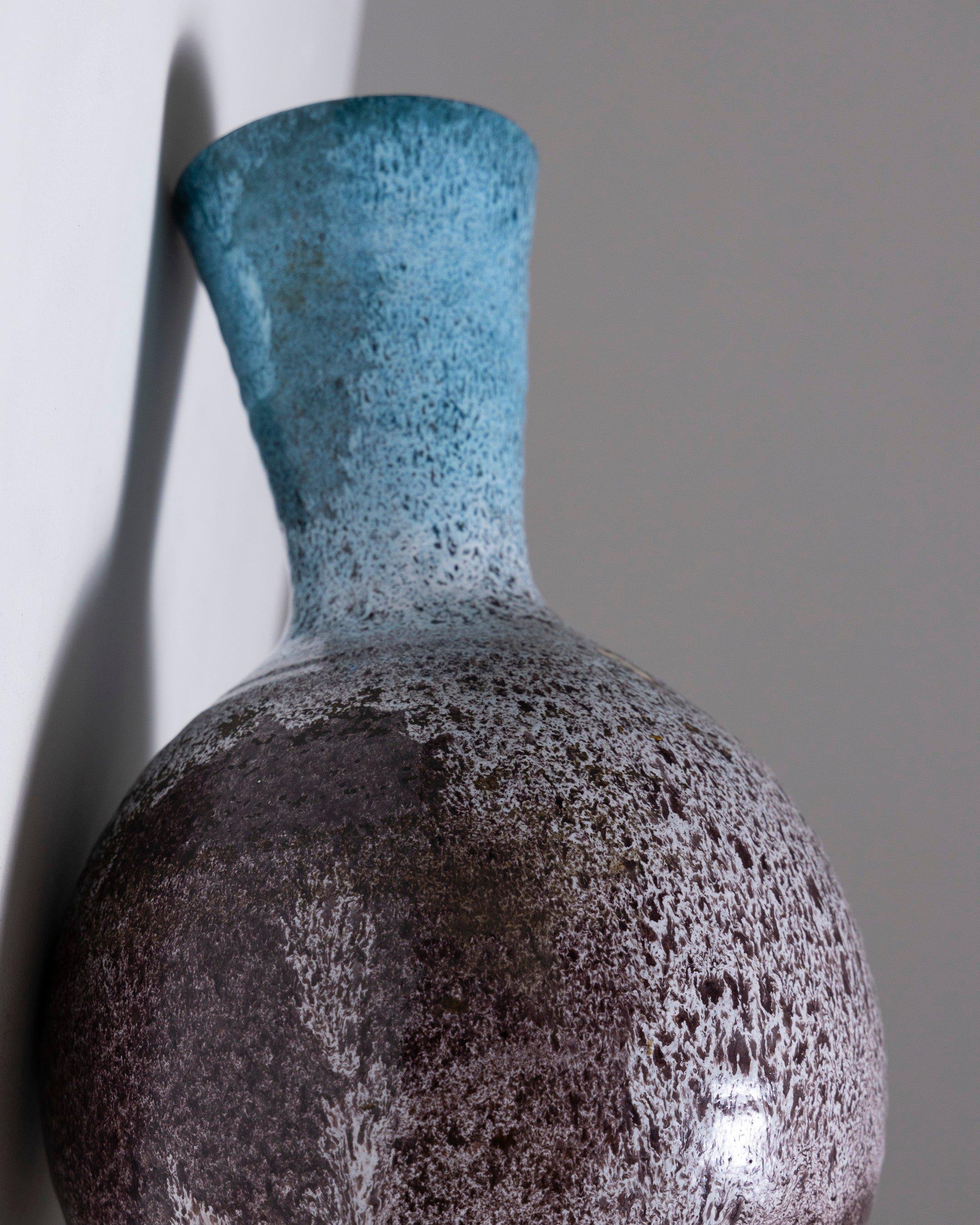 Vaso in maiolica Accolay, anni '50 in vendita 2