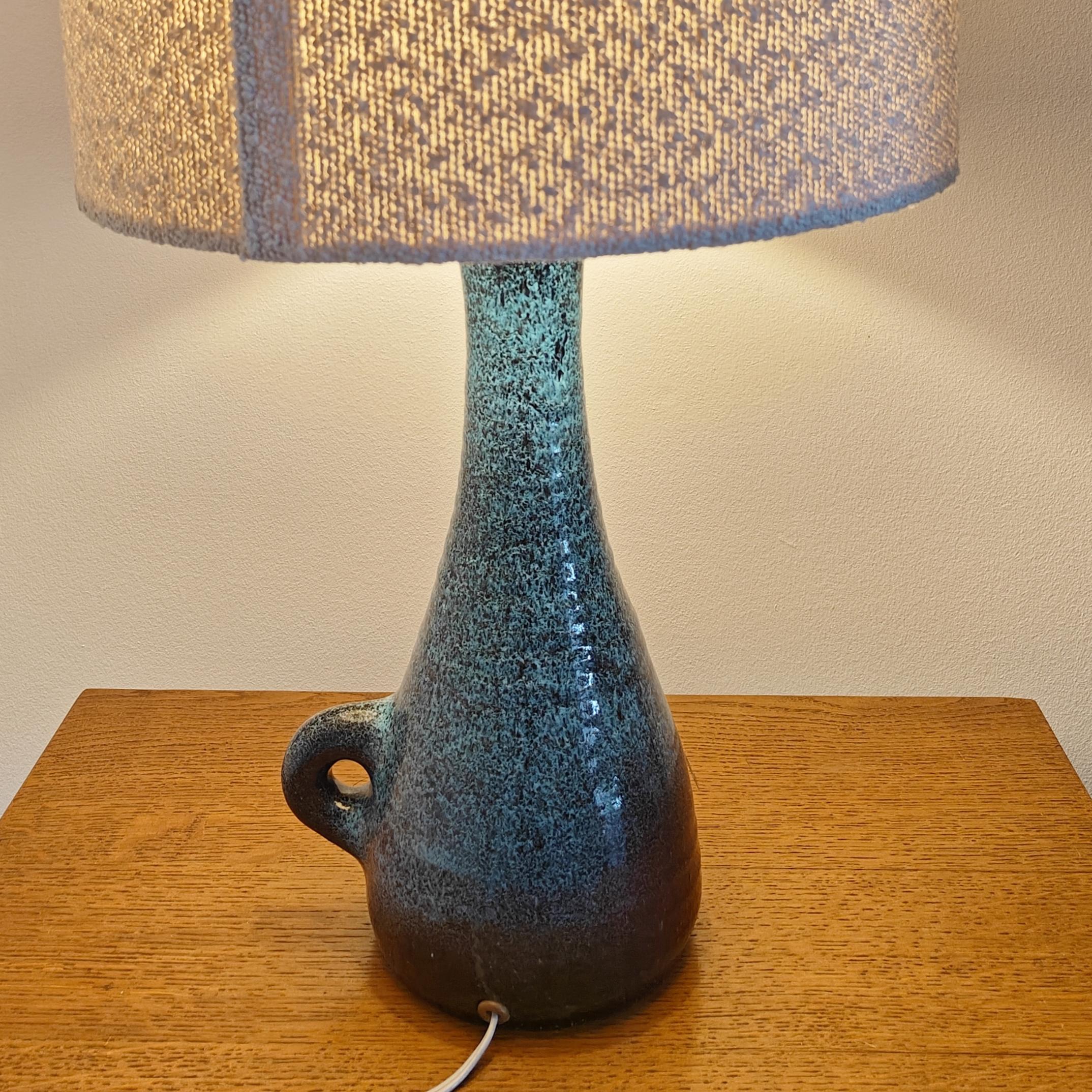 Ceramic Accolay Lamp circa 1960s For Sale